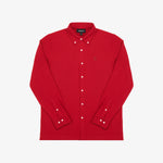 Men's Pique Button Down Shirt - JAMES BARK