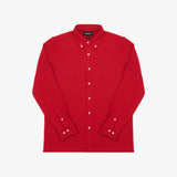 Men's Pique Button Down Shirt - JAMES BARK
