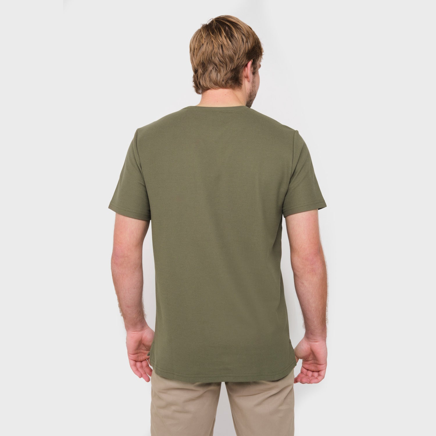 Men's Pique T-Shirt - JAMES BARK