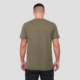 Men's Pique Crew Neck T-Shirt - JAMES BARK