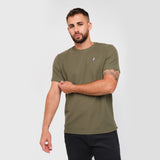 Men's Pique Crew Neck T-Shirt - JAMES BARK