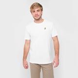 Men's Pique Crew Neck T-Shirt - JAMES BARK