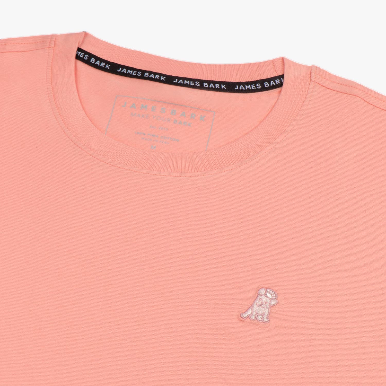 Men's Crew Neck Jersey T-Shirt - JAMES BARK