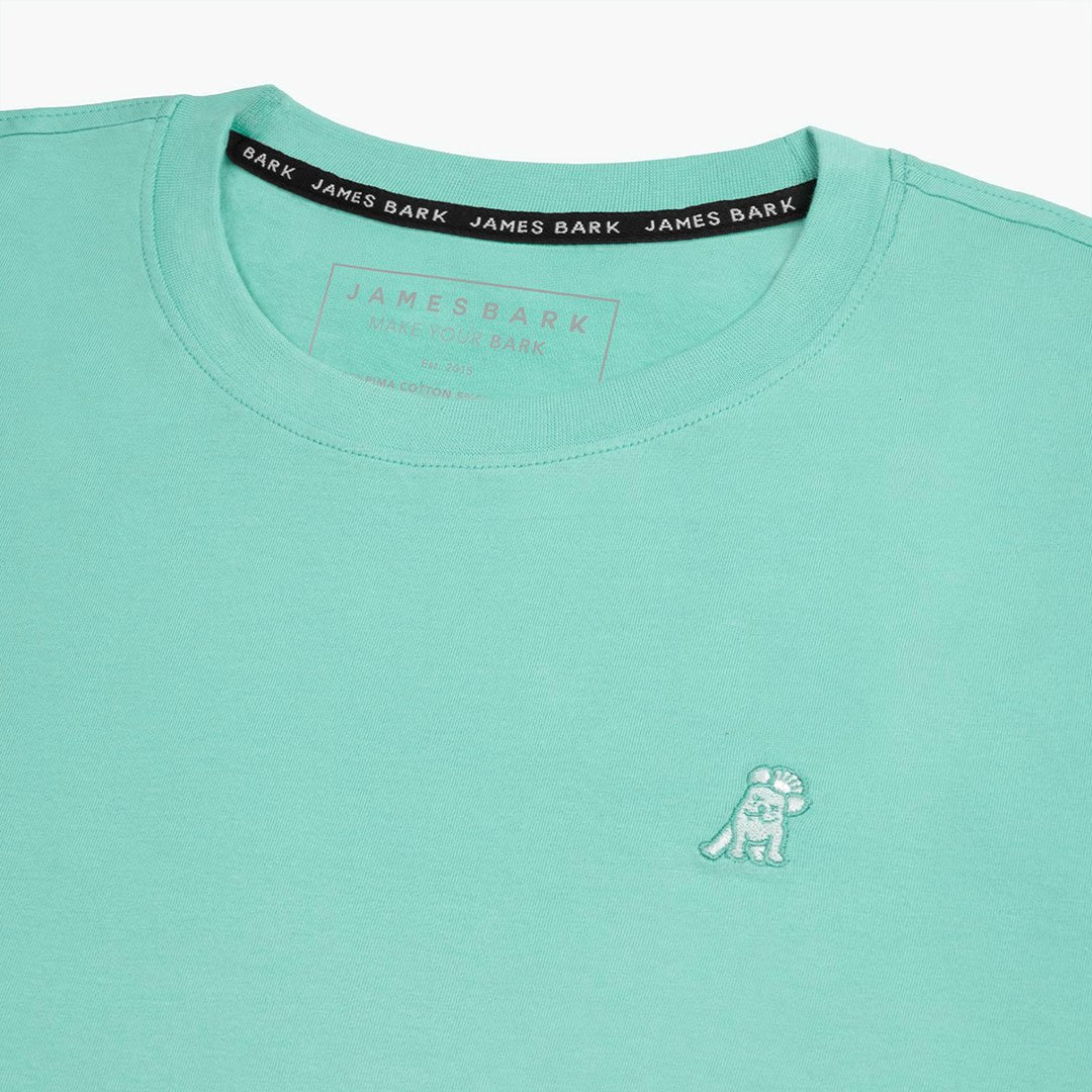Men's Crew Neck Jersey T-Shirt - JAMES BARK