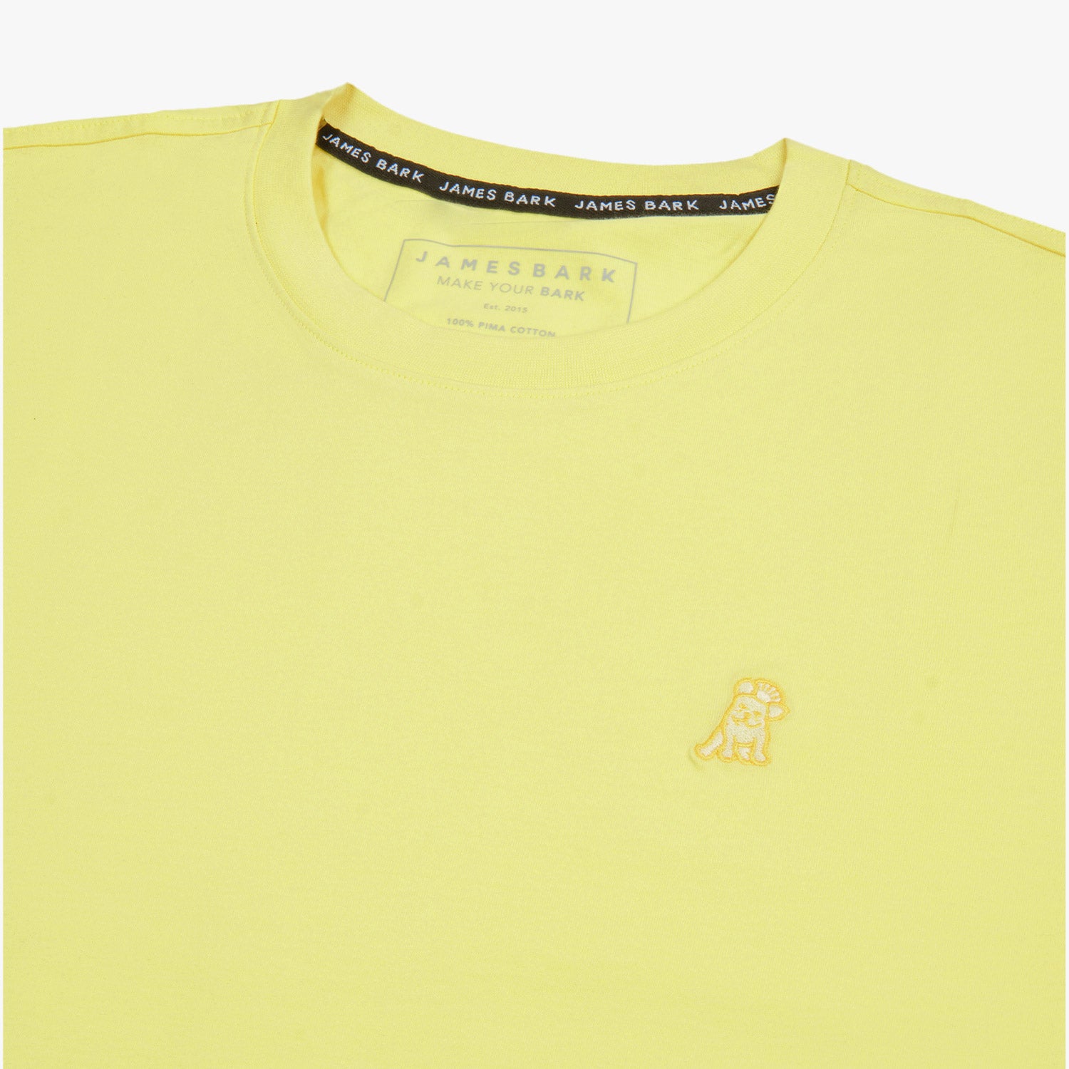 Men's Crew Neck Jersey T-Shirt - JAMES BARK