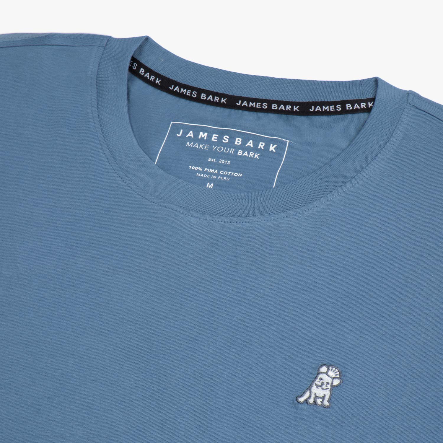 Men's Crew Neck Jersey T-Shirt - JAMES BARK