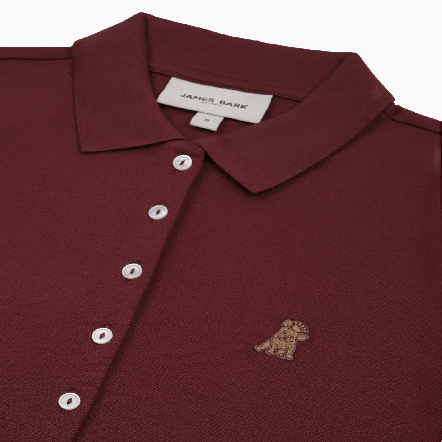 Women's Slim Fit Polo Shirt-JAMES BARK