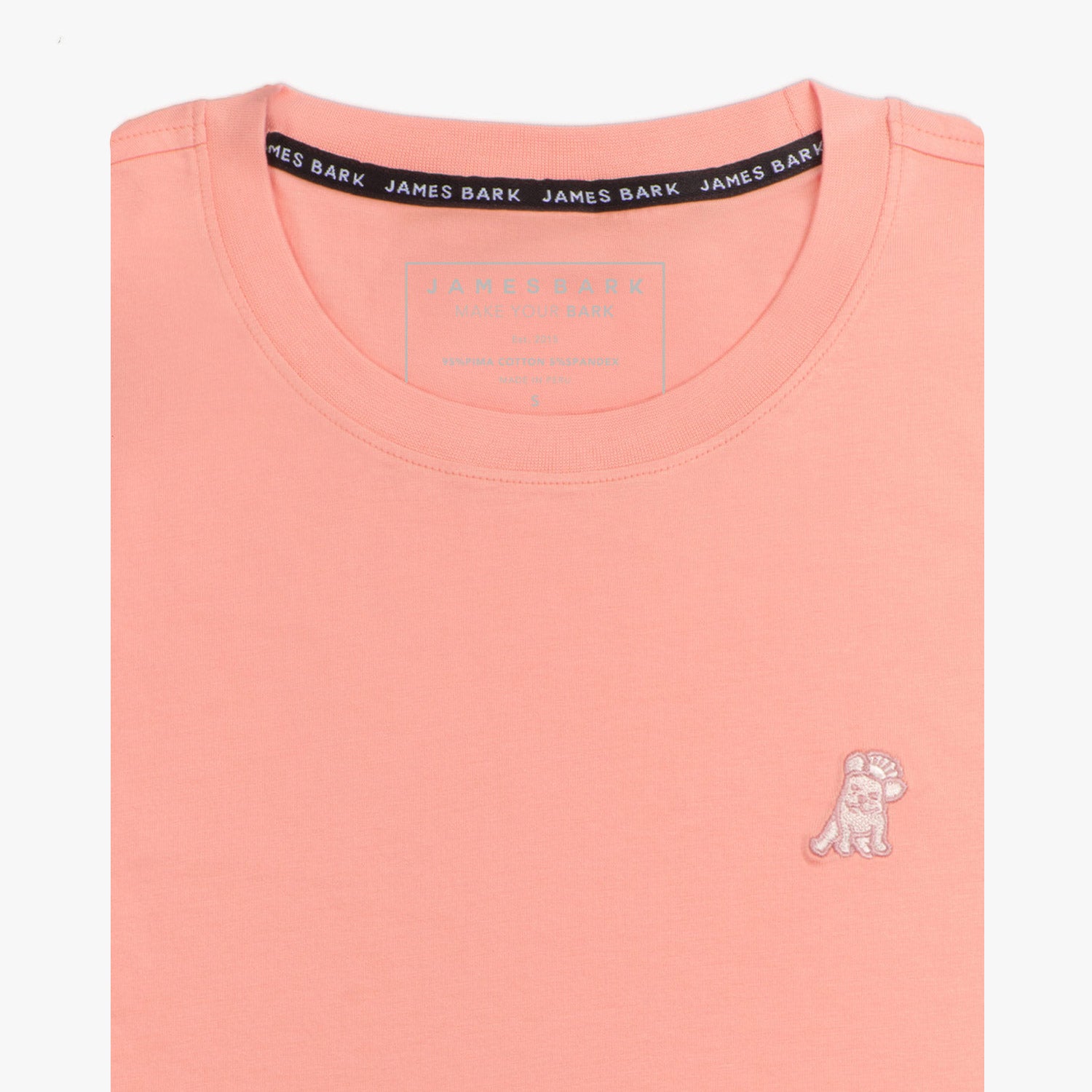 Men's Crew Neck Jersey T-Shirt - JAMES BARK