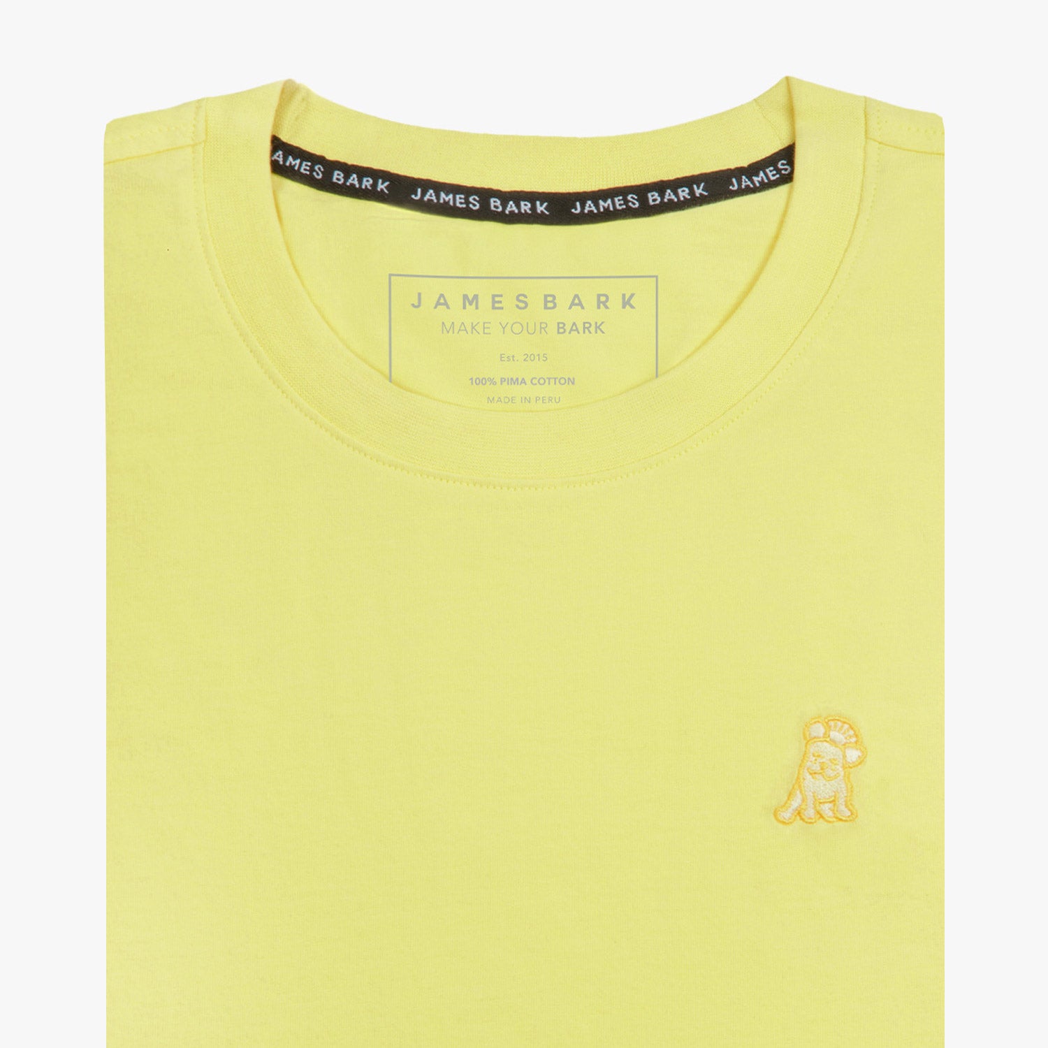 Men's Crew Neck Jersey T-Shirt - JAMES BARK