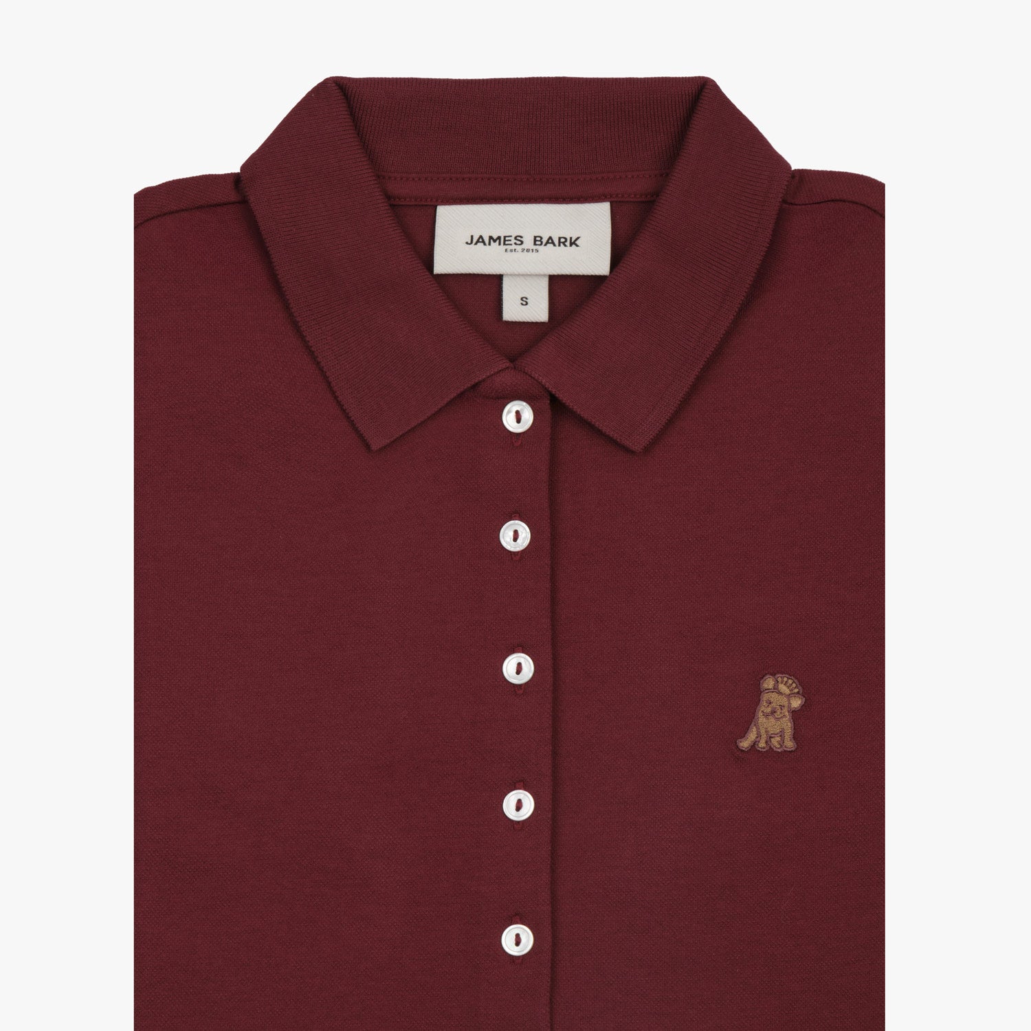 Women's Slim Fit Polo Shirt-JAMES BARK