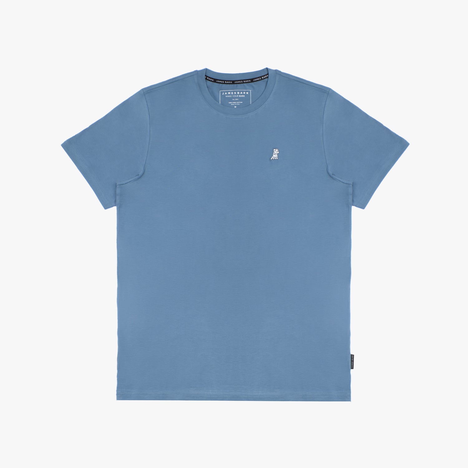 Men's Crew Neck Jersey T-Shirt - JAMES BARK