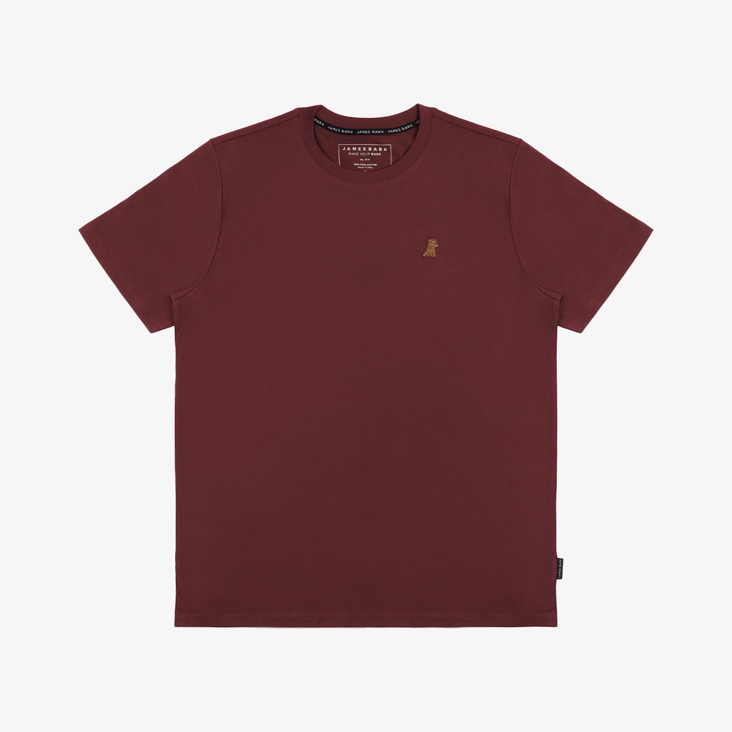 Men's Crew Neck Jersey T-Shirt - JAMES BARK