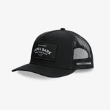 Retro Trucker Privé Society Cap in Black