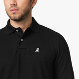 Men's Long Sleeve Polo Shirt - JAMES BARK