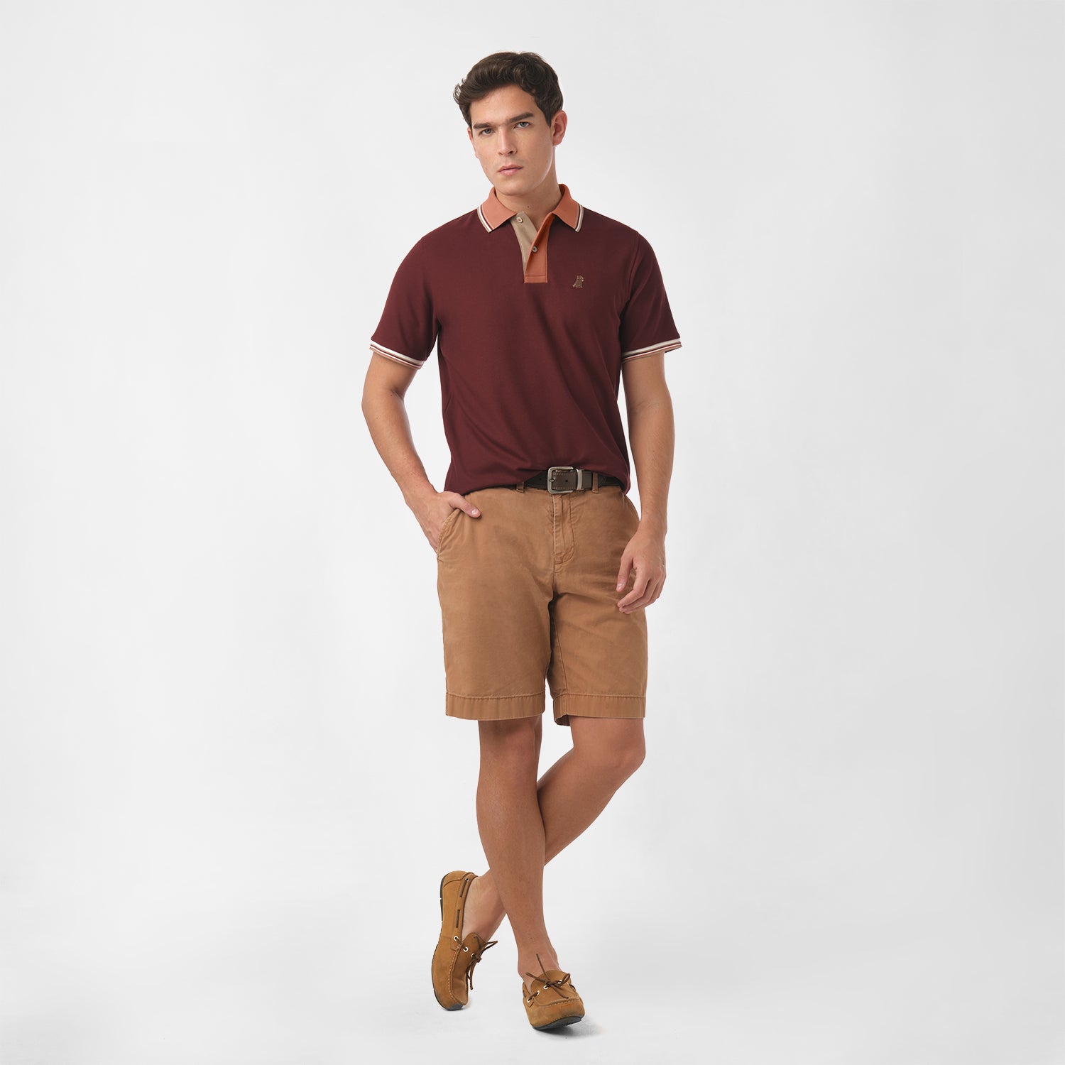 Men's Positano Polo Shirt - JAMES BARK