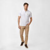 Men's Travel Polo Shirt - JAMES BARK