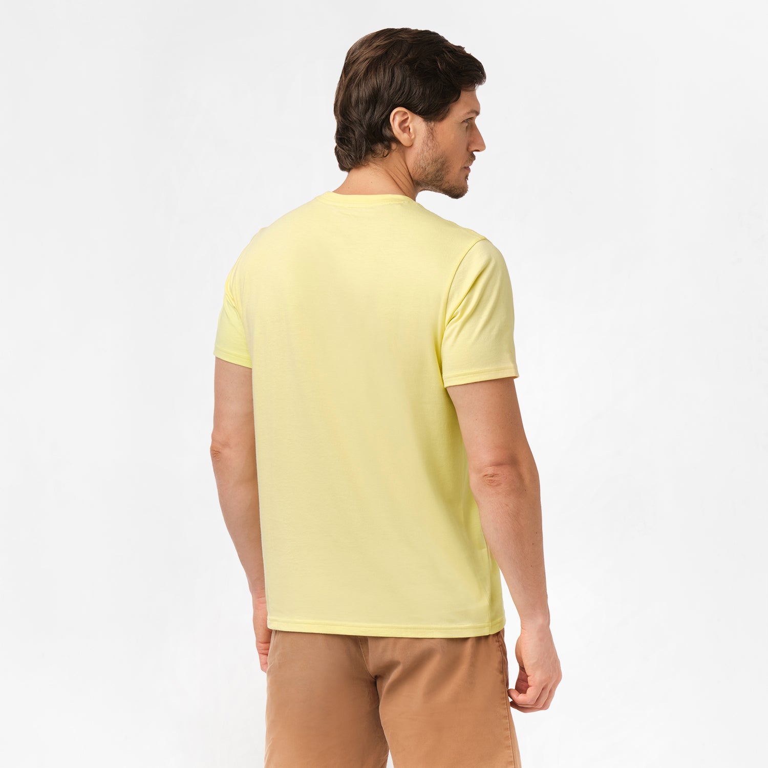 Men's Crew Neck Jersey T-Shirt - JAMES BARK