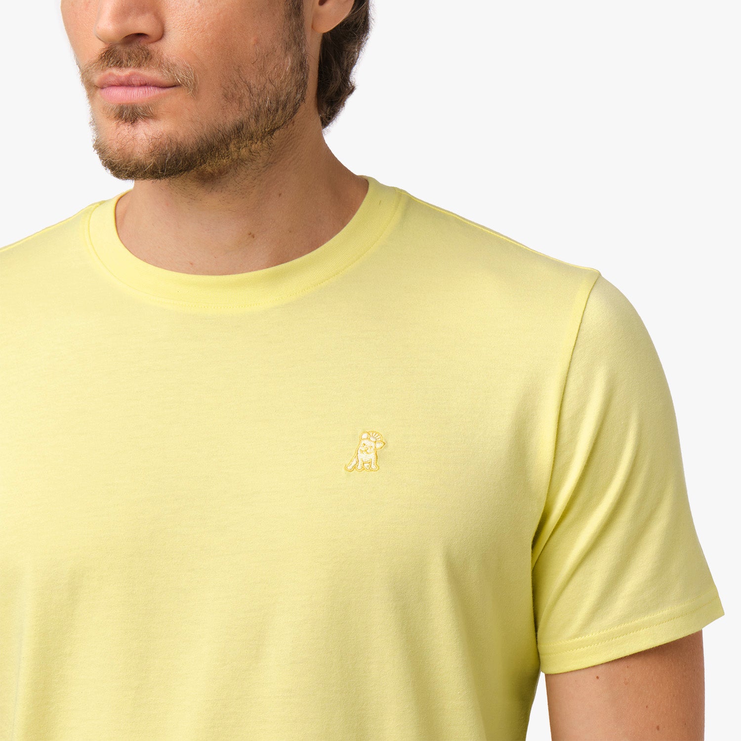 Men's Crew Neck Jersey T-Shirt - JAMES BARK