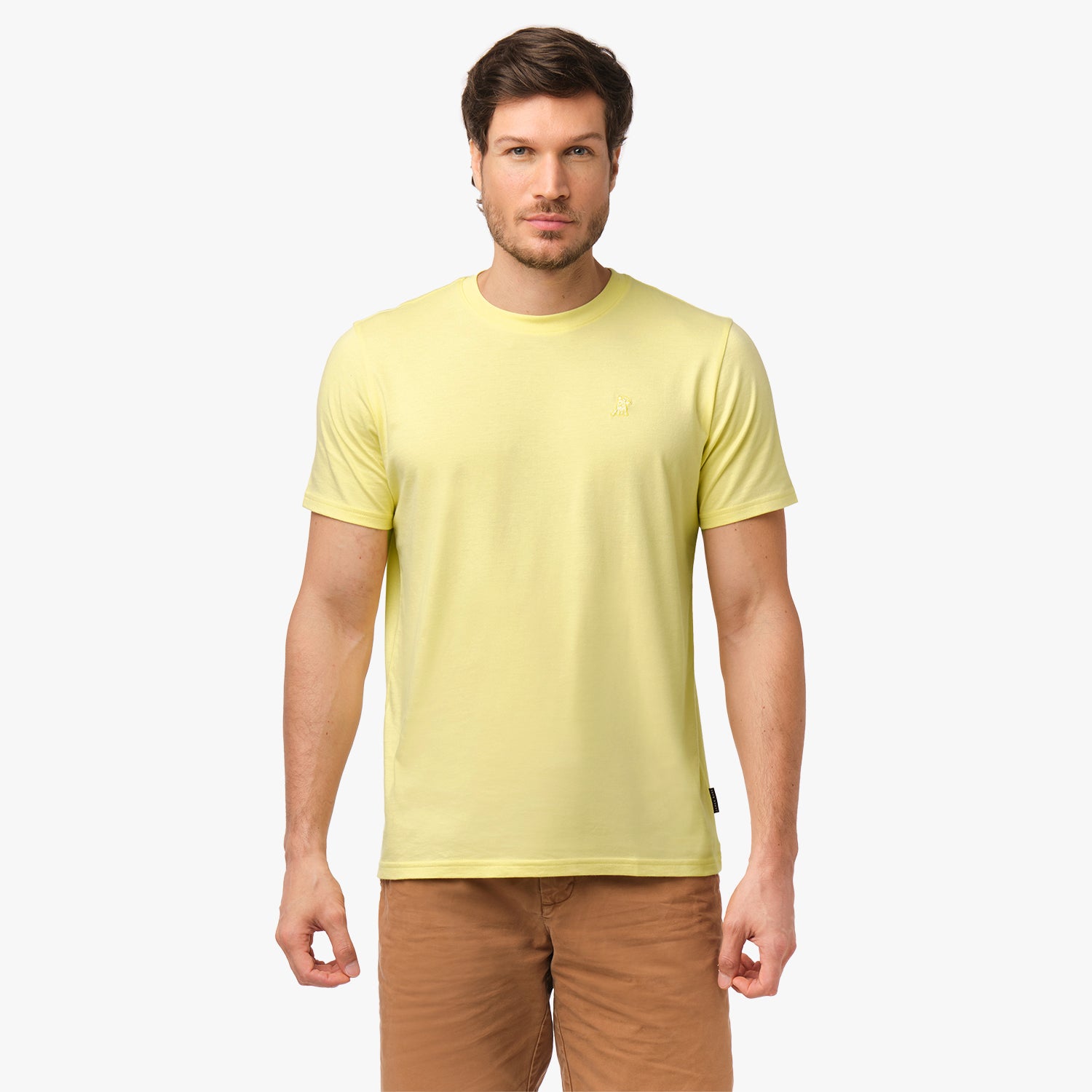 Men's Crew Neck Jersey T-Shirt - JAMES BARK