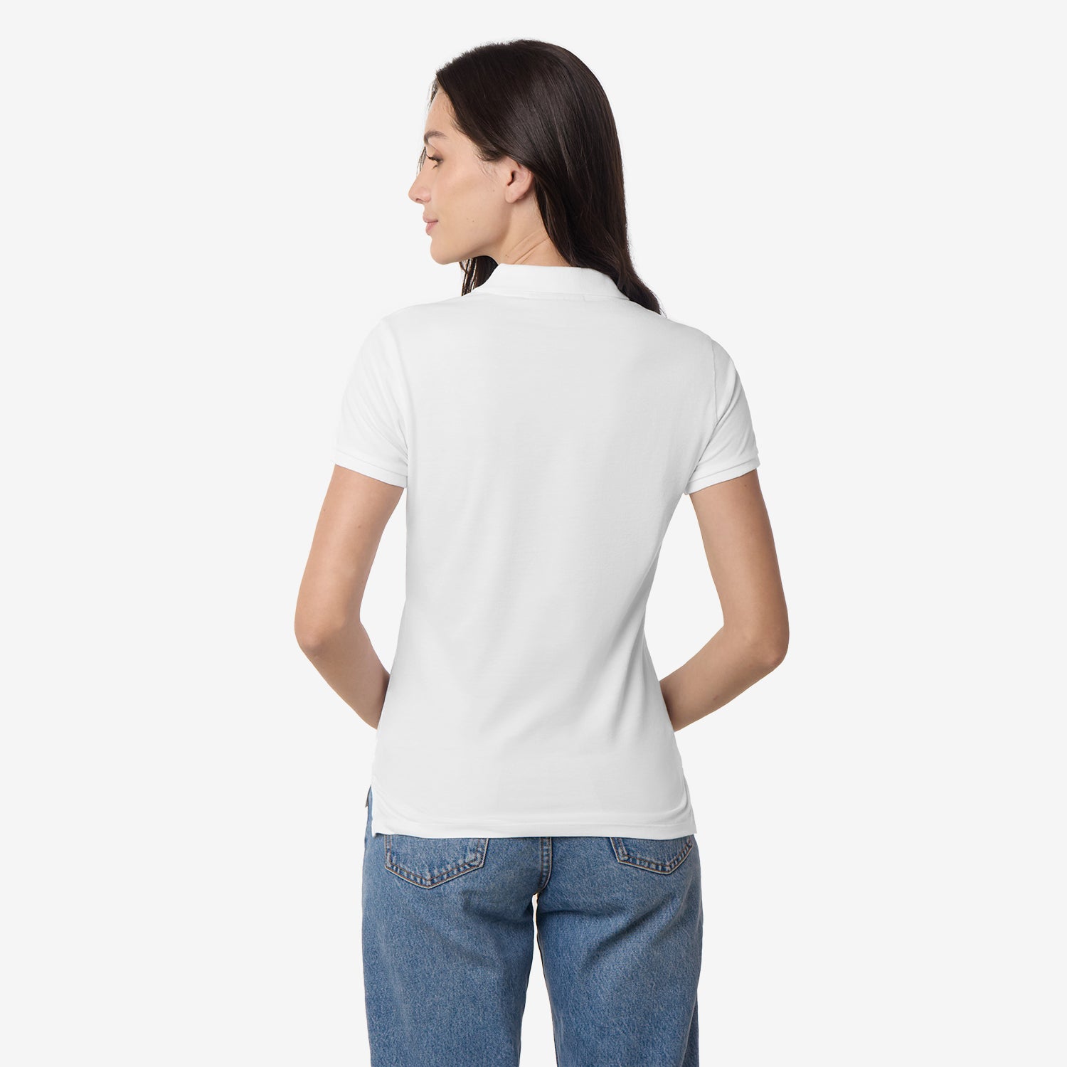 Women's Slim Fit Polo Shirt - JAMES BARK