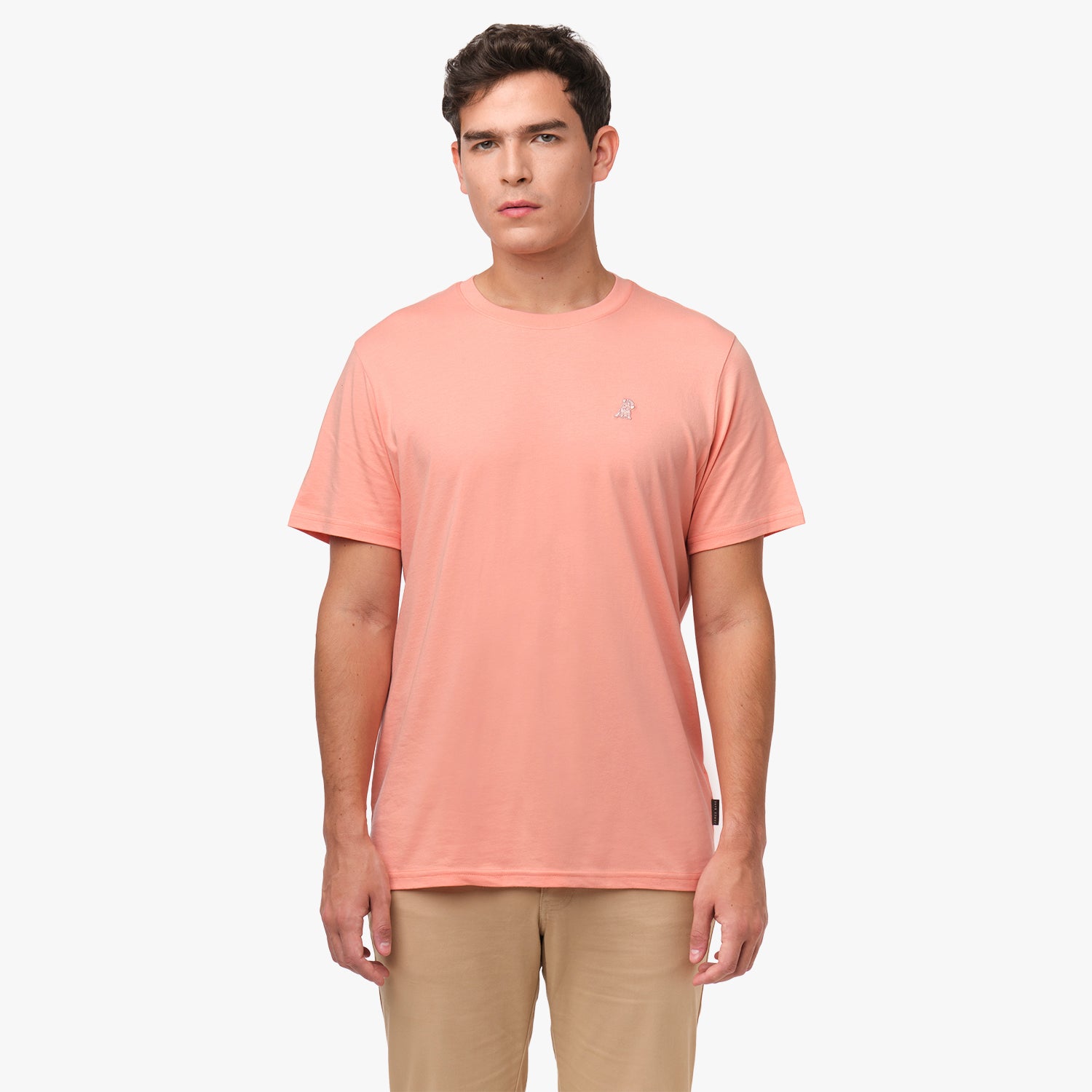 Men's Crew Neck Jersey T-Shirt - JAMES BARK