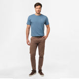 Men's Crew Neck Jersey T-Shirt - JAMES BARK