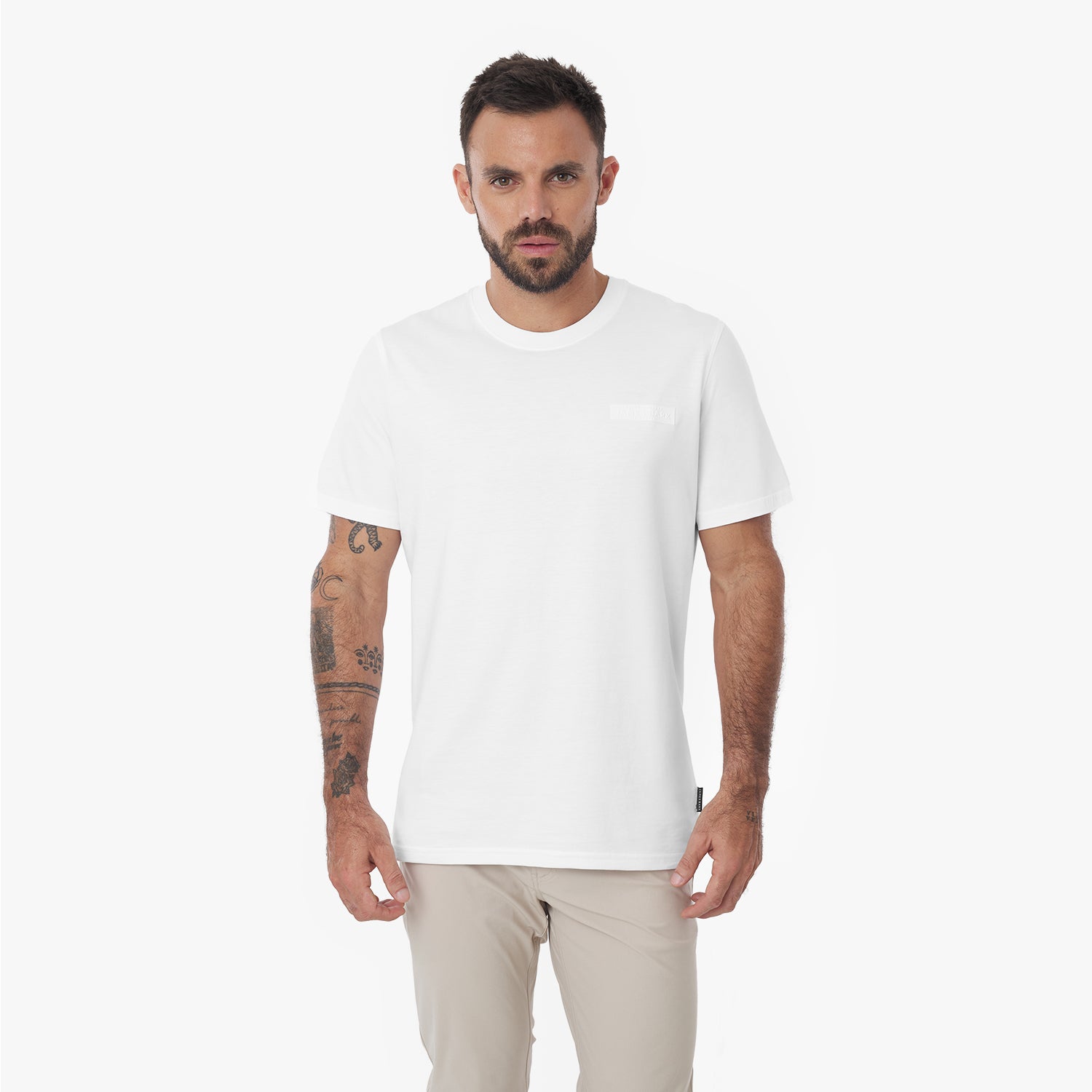 Men's Privé Patch Jersey Tee - JAMES BARK
