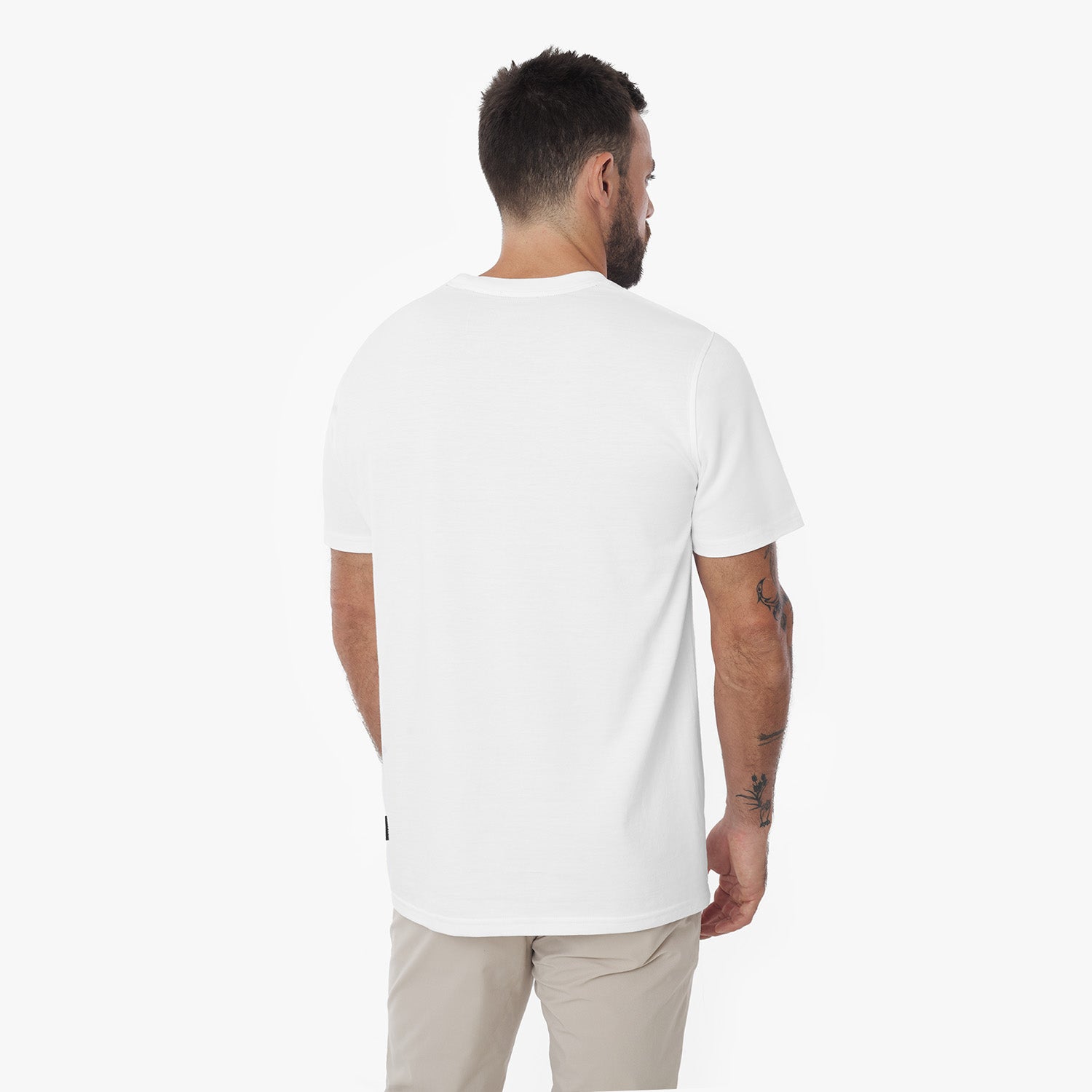 Men's Privé Patch Jersey Tee - JAMES BARK