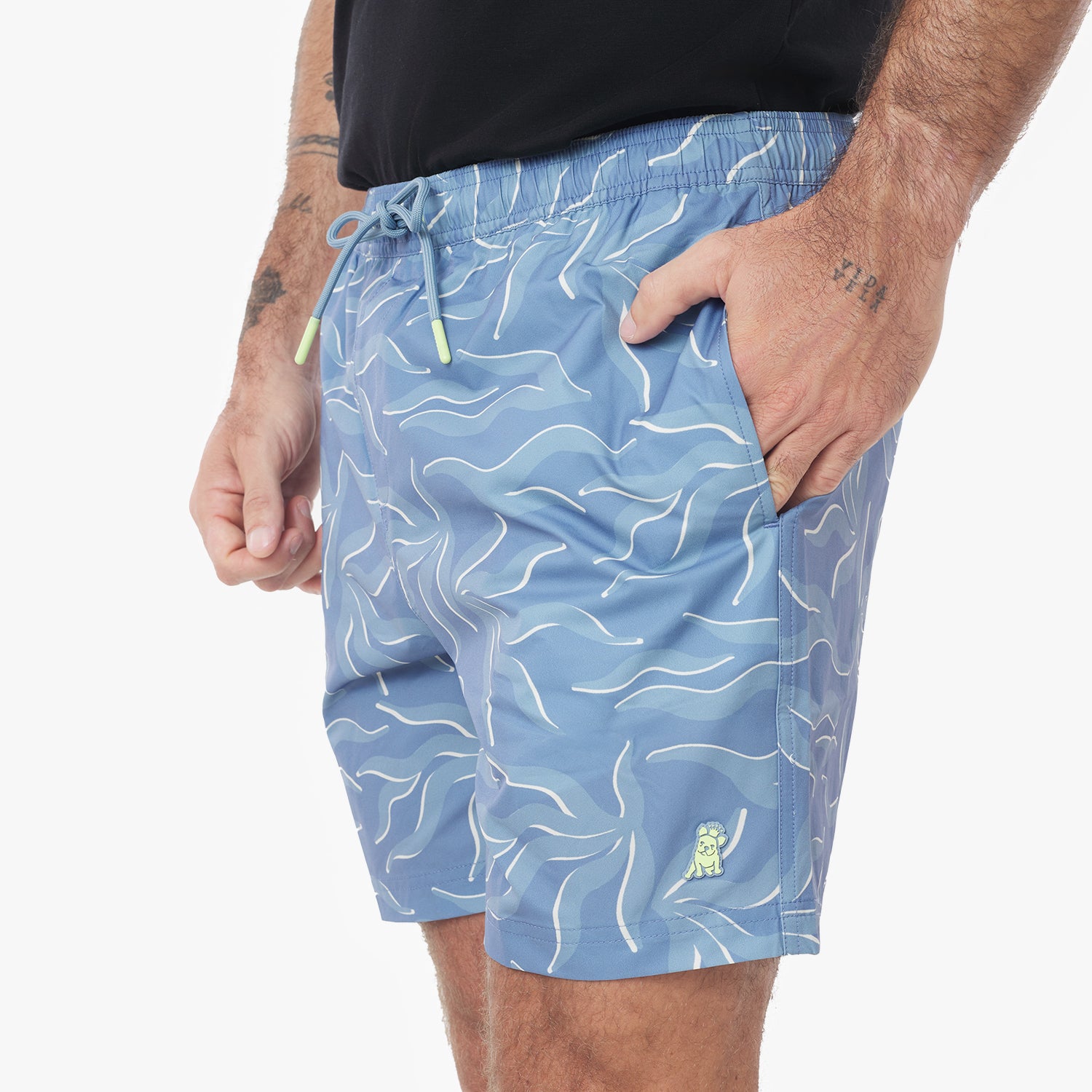 Men's Seaweeds Swim Trunks - JAMES BARK