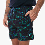 Men's Abstract Swim Trunks - JAMES BARK