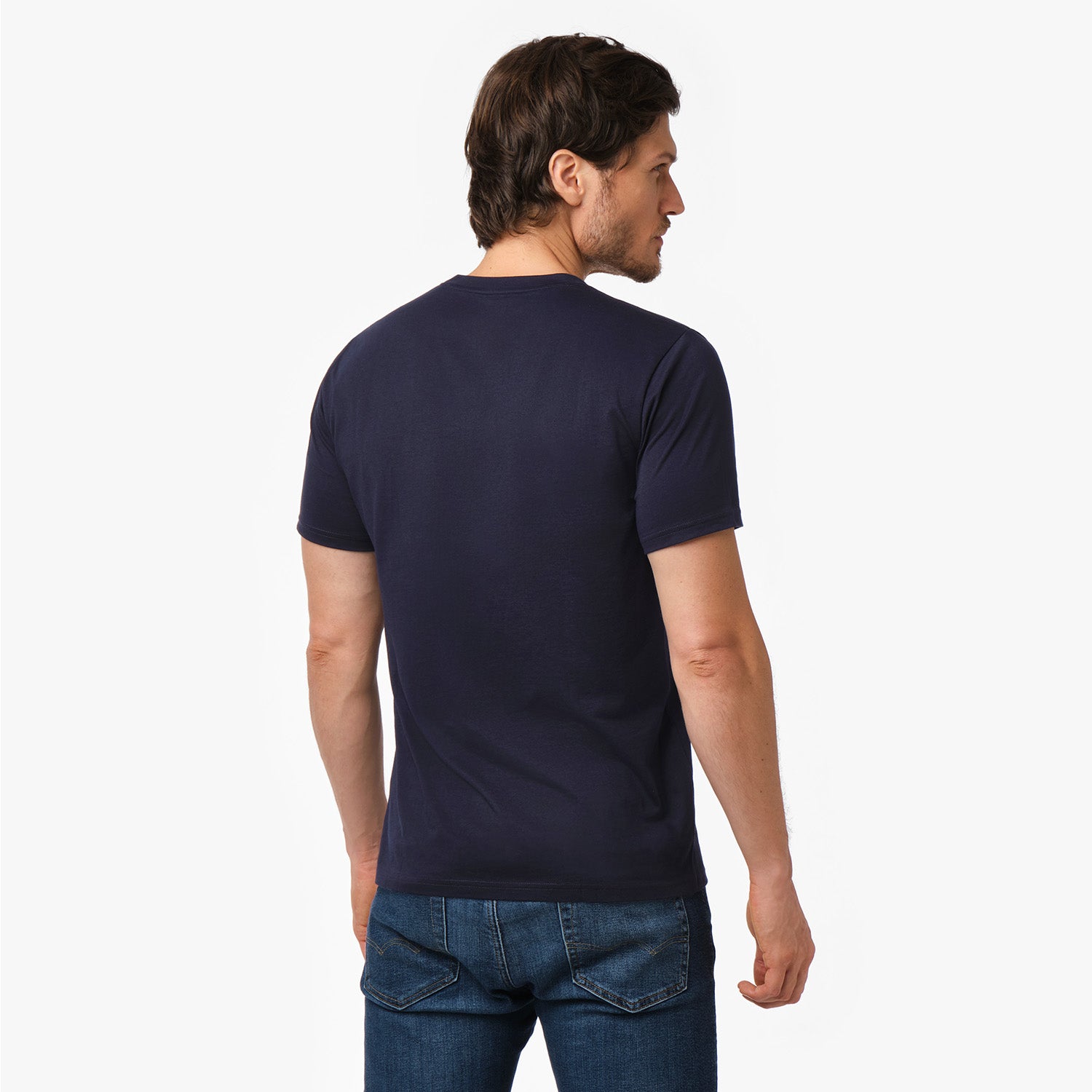 Men's V - Neck Jersey T-Shirt - JAMES BARK