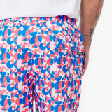 Men's Geometric Print Swim Trunks - JAMES BARK