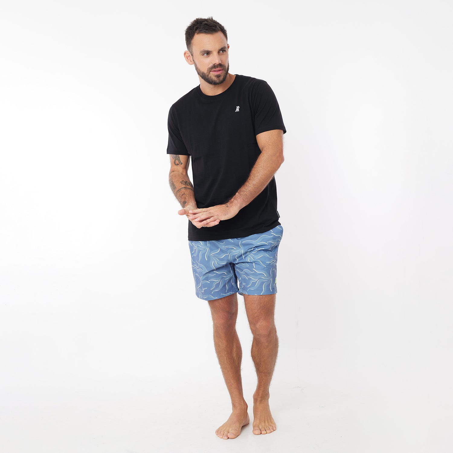 Men's Seaweeds Swim Trunks - JAMES BARK