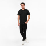 Men's V - Neck Jersey T-Shirt - JAMES BARK
