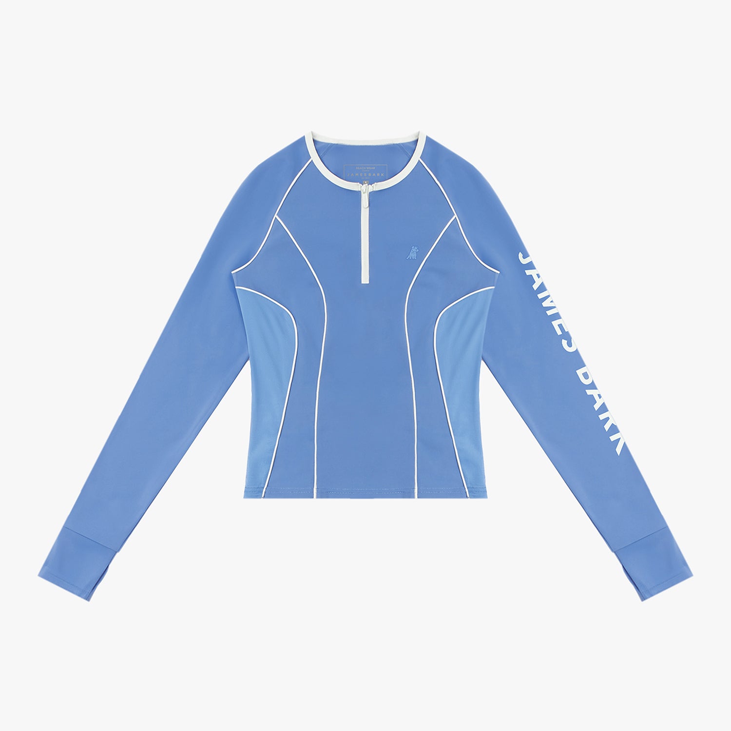 Women's Crew Neck Rashguard - JAMES BARK
