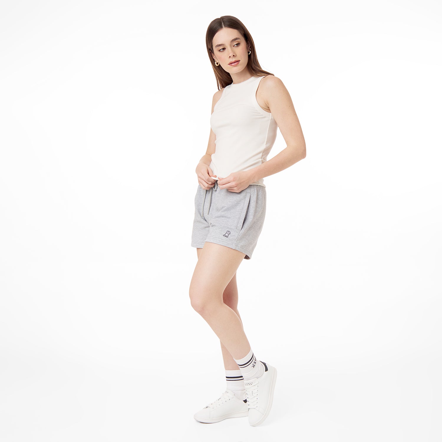 Women's French Terry Shorts - JAMES BARK