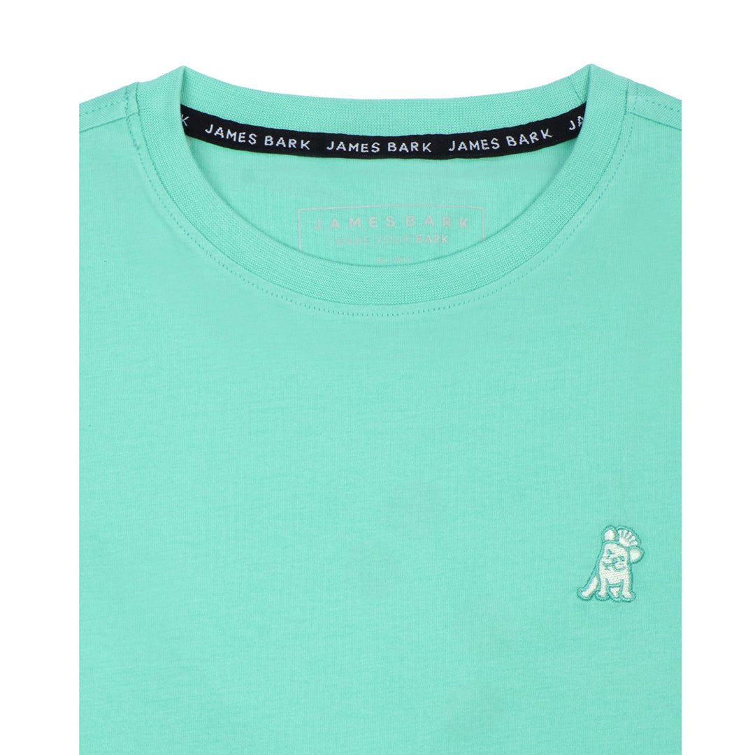 Kid's Crew Neck Jersey T-Shirt - JAMES BARK