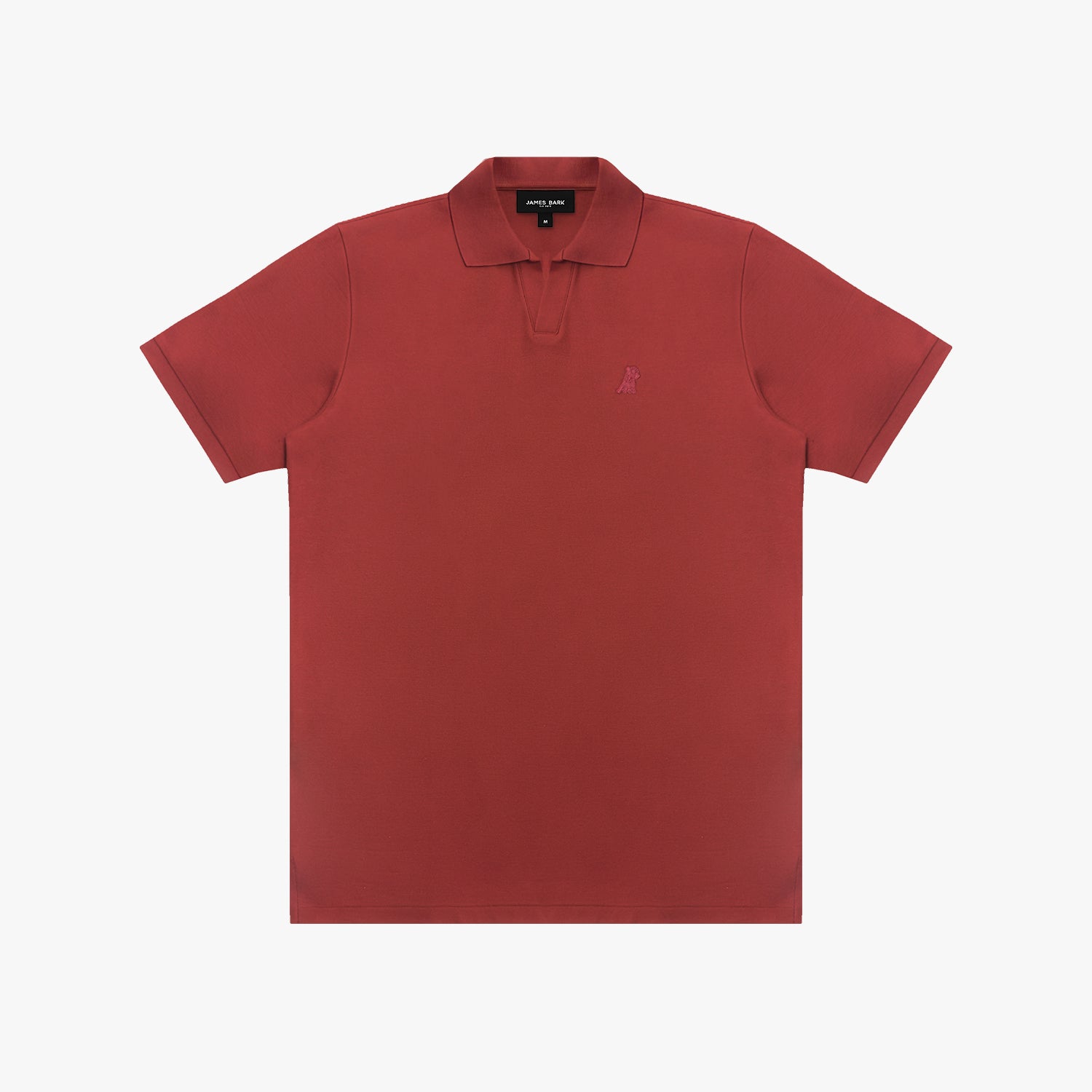 Men's Buttonless Polo Shirt - JAMES BARK