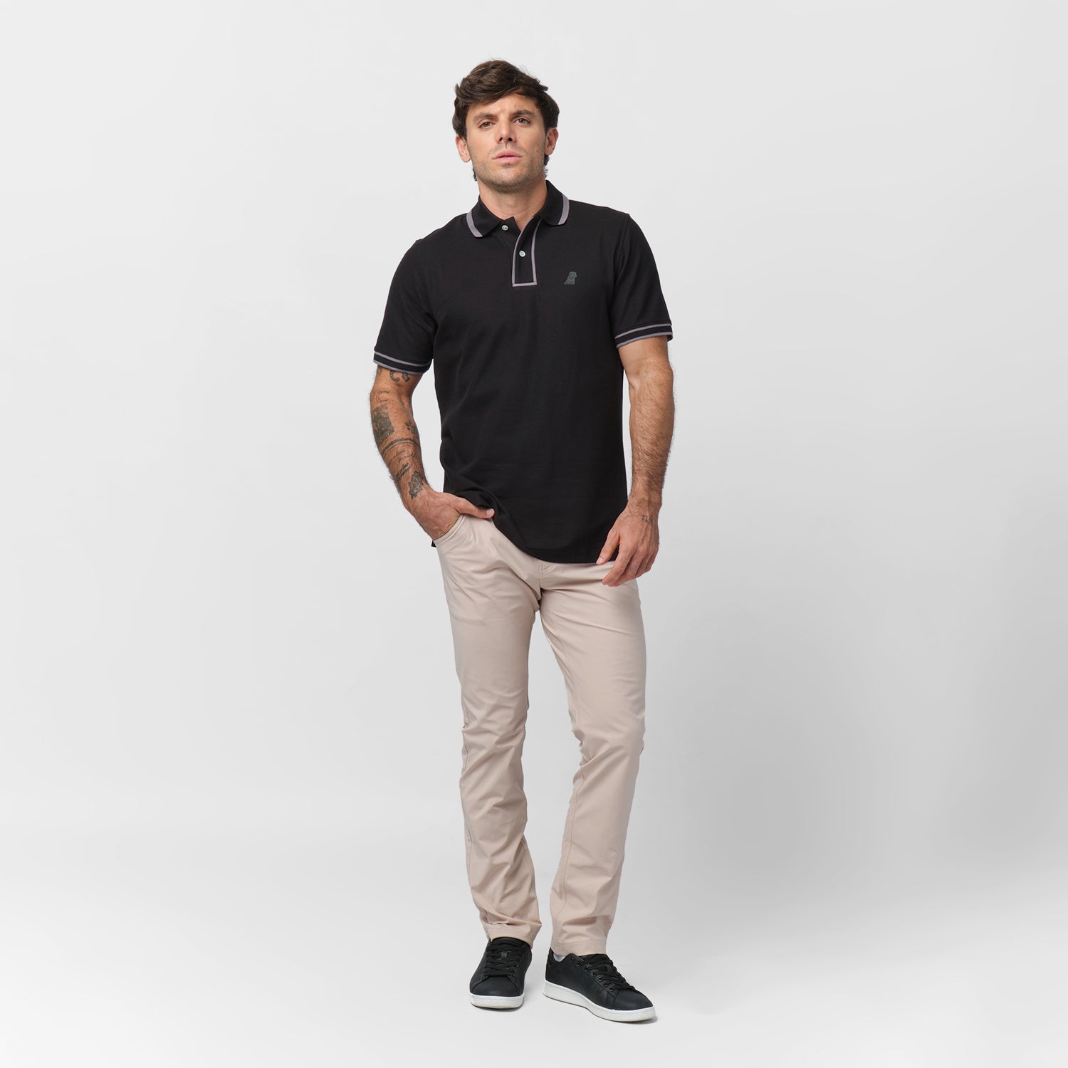 Men's Dolce Vita Polo Shirt - JAMES BARK