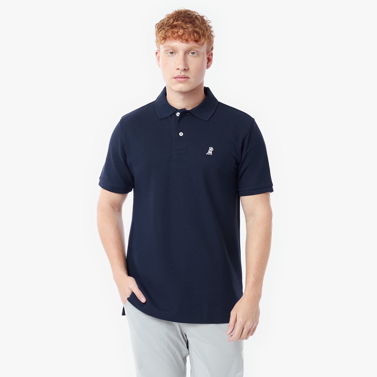 mens dress polo shirts The Original Dress Collar Polo Navy Blue S / Navy Blue