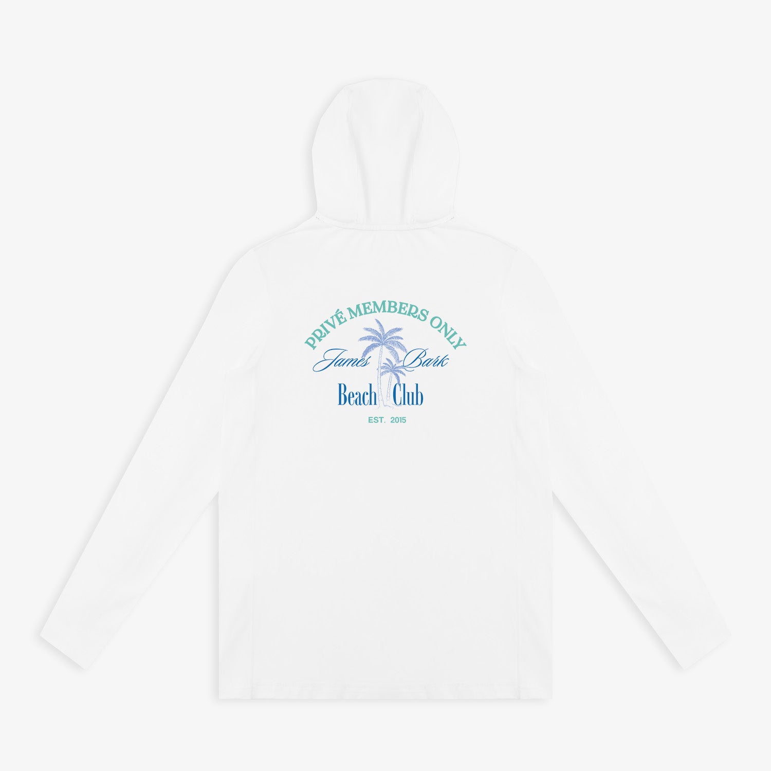 Men's Beach Club Hooded Rashguard - JAMES BARK