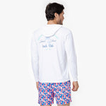 Men's Beach Club Hooded Rashguard - JAMES BARK