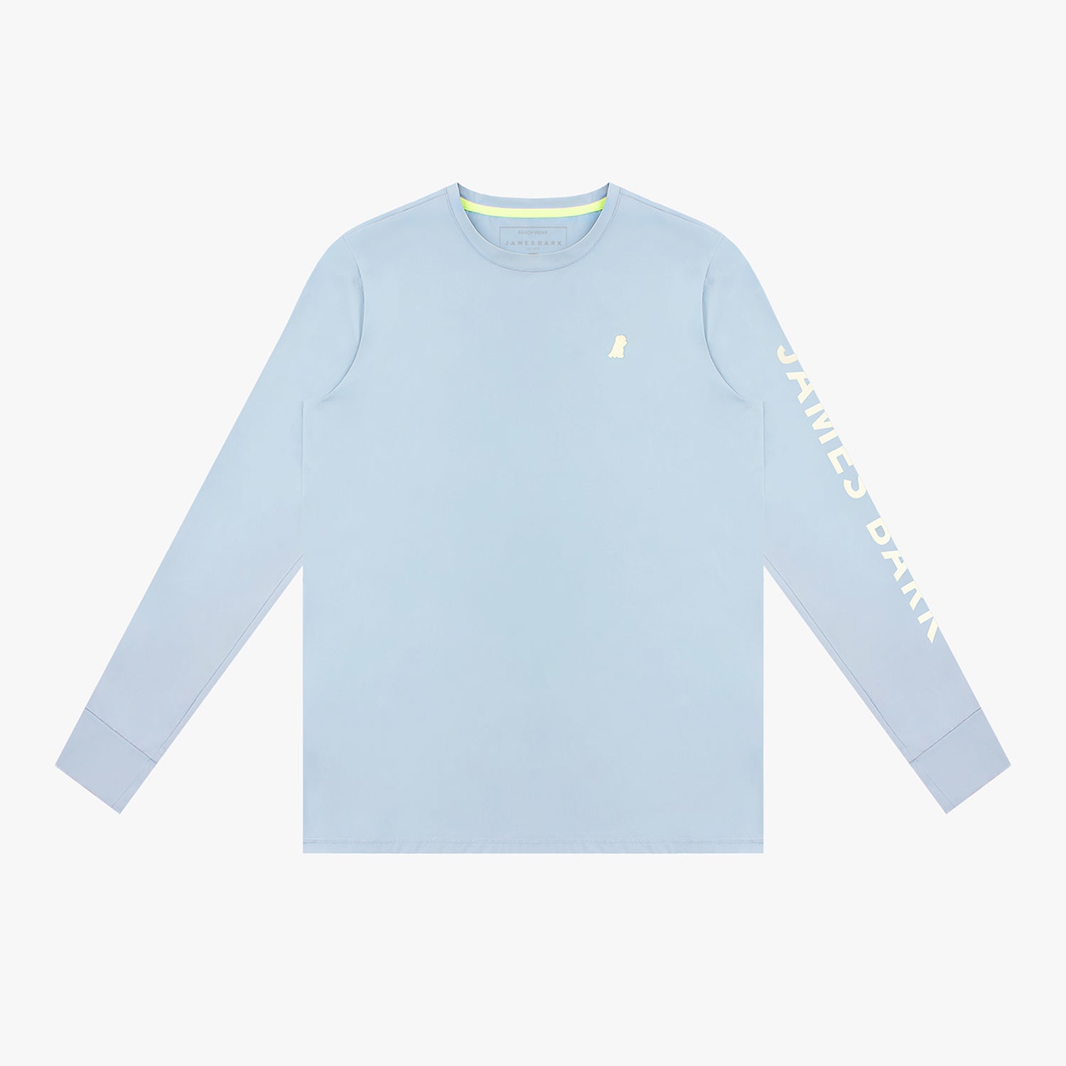 Men's Crew Neck Rashguard - JAMES BARK