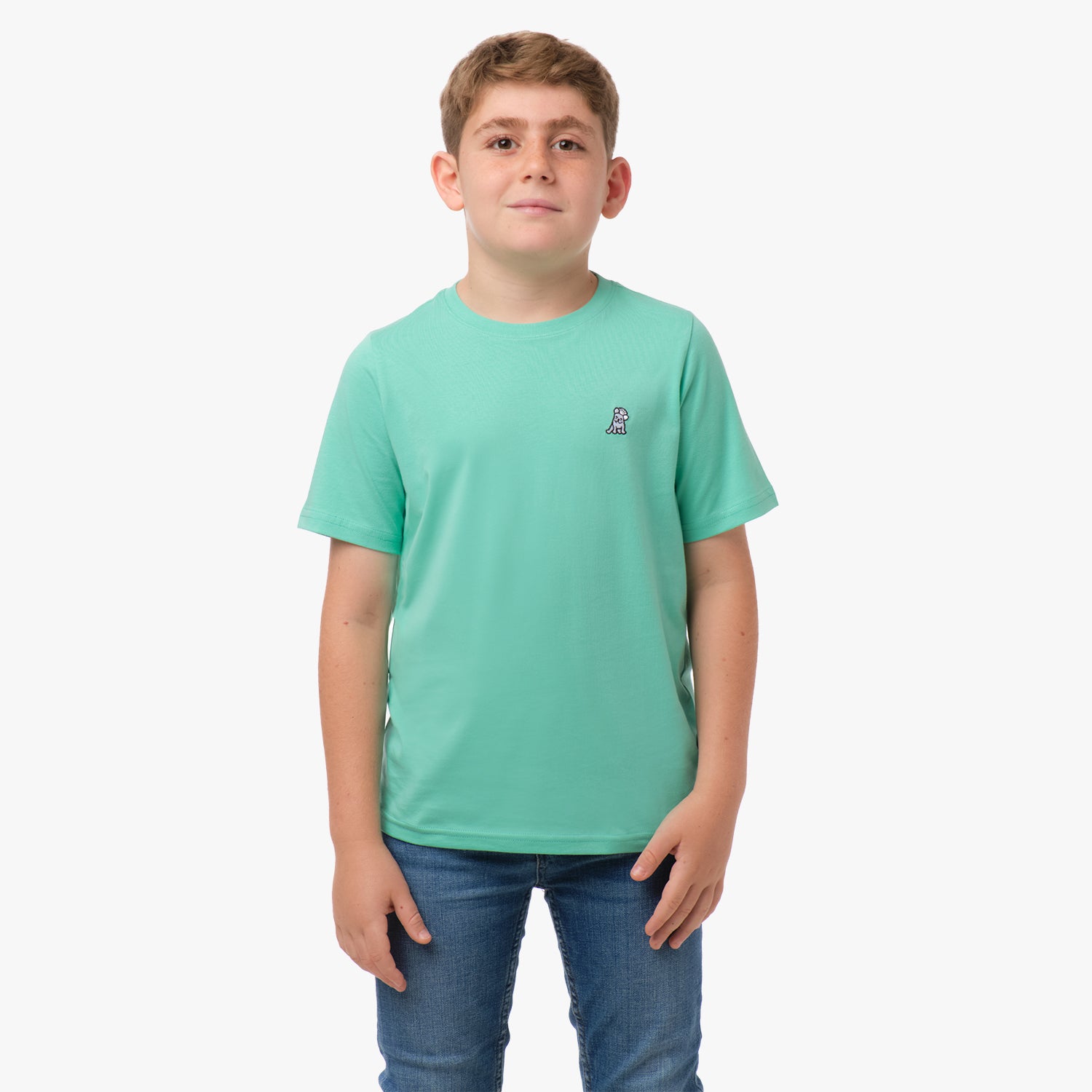 Kid's Crew Neck Jersey T-Shirt - JAMES BARK