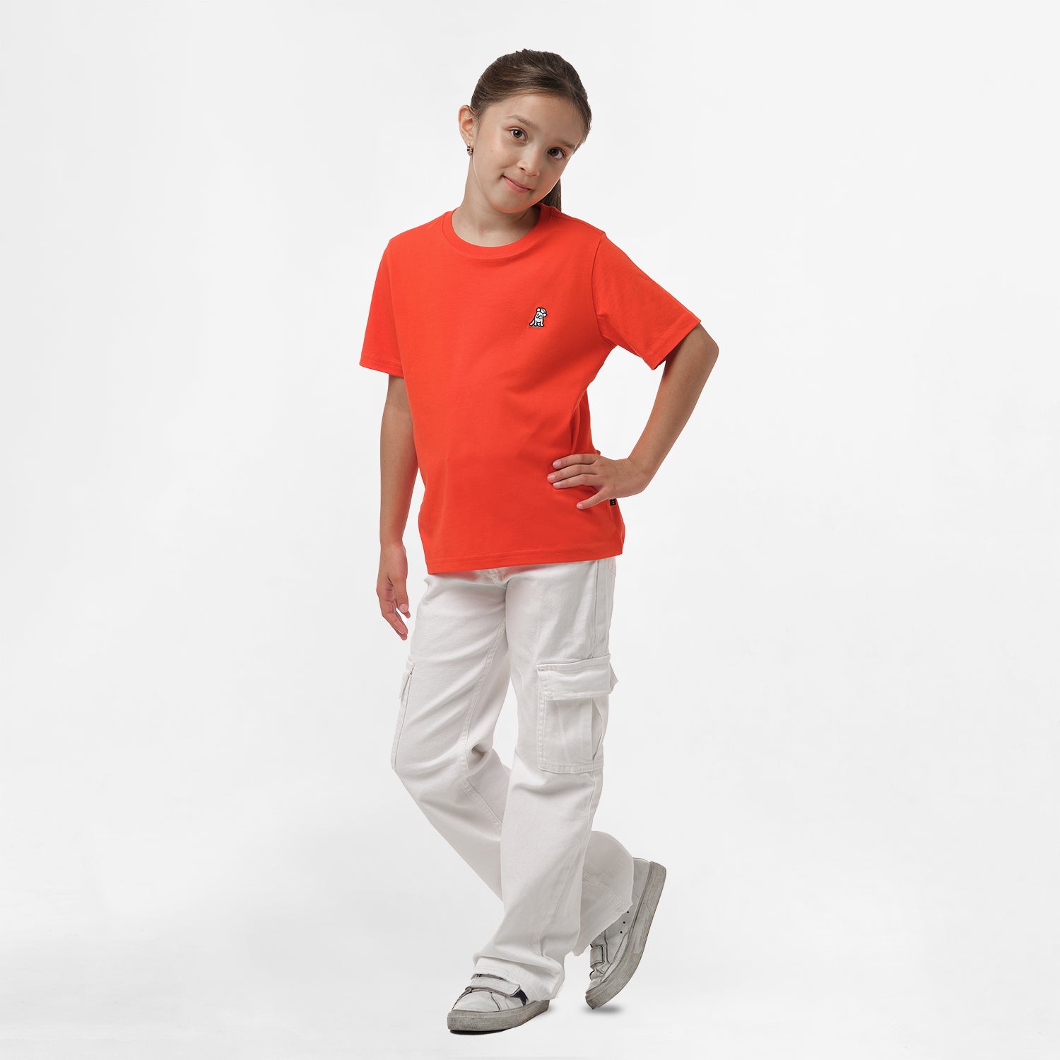 Kid's Crew Neck Jersey T-Shirt - JAMES BARK