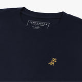 Men's Crew Neck Jersey T-Shirt - JAMES BARK