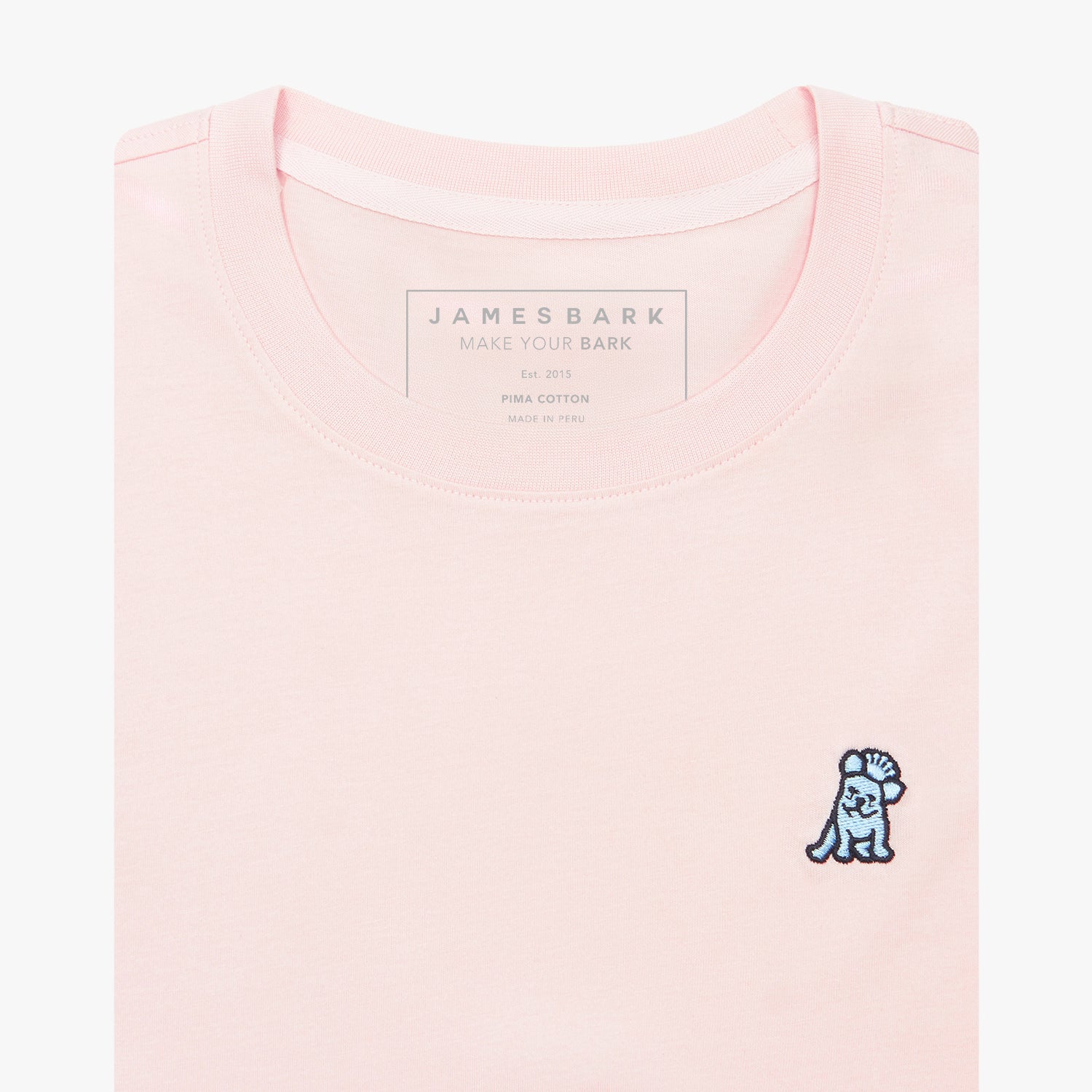 Men's Crew Neck Jersey T-Shirt - JAMES BARK