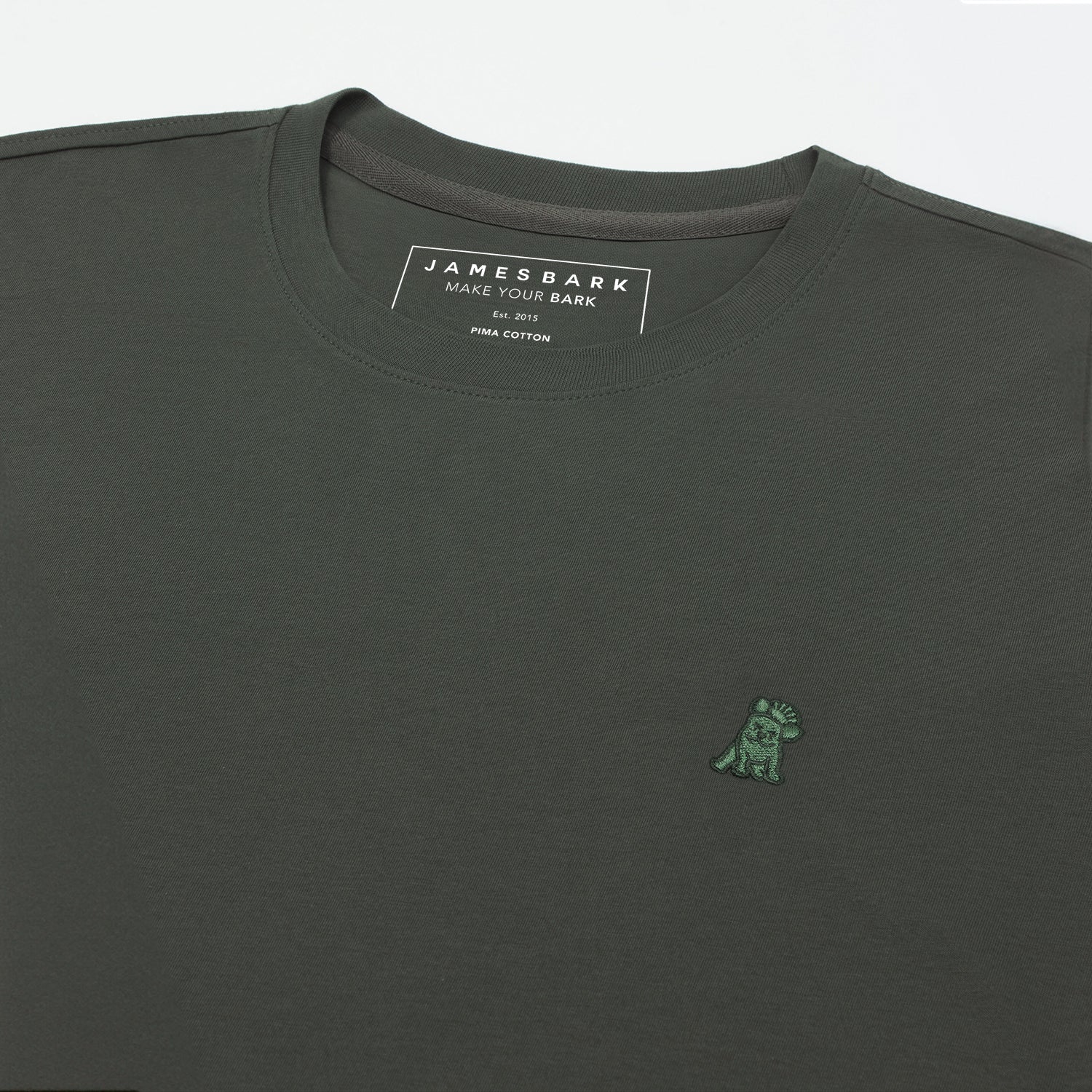 Men's Crew Neck Jersey T-Shirt - JAMES BARK