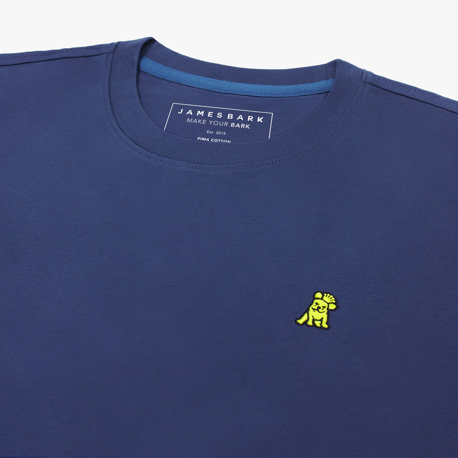Men's Crew Neck Jersey T-Shirt - JAMES BARK