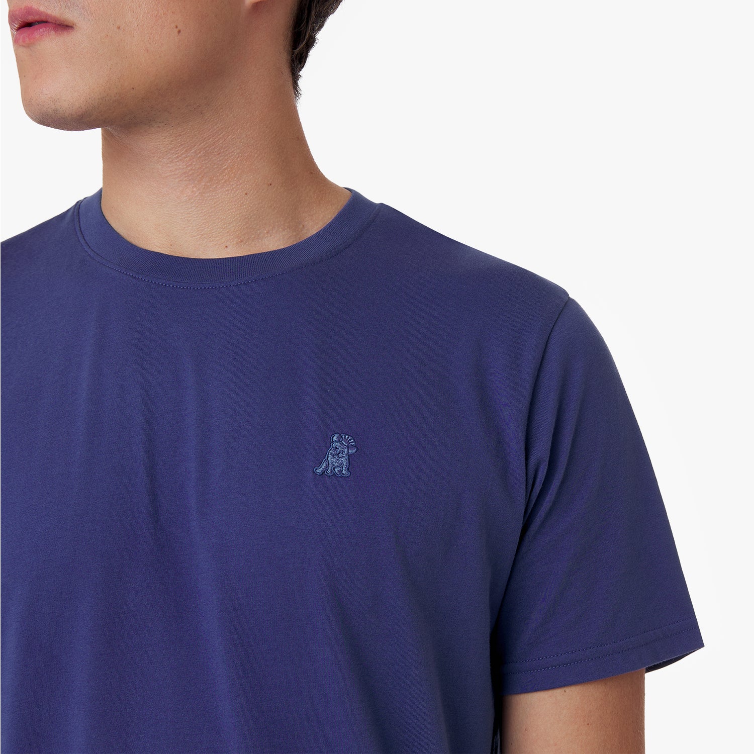 Men's Crew Neck Jersey T-Shirt - JAMES BARK